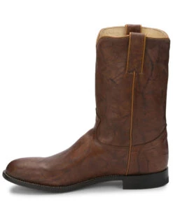 Justin Men's Deerlite Roper Western Boots 8 Justin Men's Deerlite Roper Western Boots -Western Denim Store 028081 92 P3