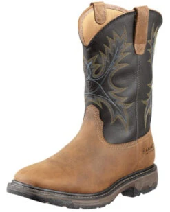 Ariat Men's Workhog H2O Waterproof Steel Toe Western Work Boots