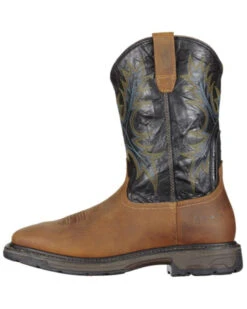 Ariat Men's Workhog H2O Waterproof Steel Toe Western Work Boots -Western Denim Store 030432 7181 P2