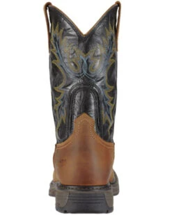 Ariat Men's Workhog H2O Waterproof Steel Toe Western Work Boots -Western Denim Store 030432 7181 P3
