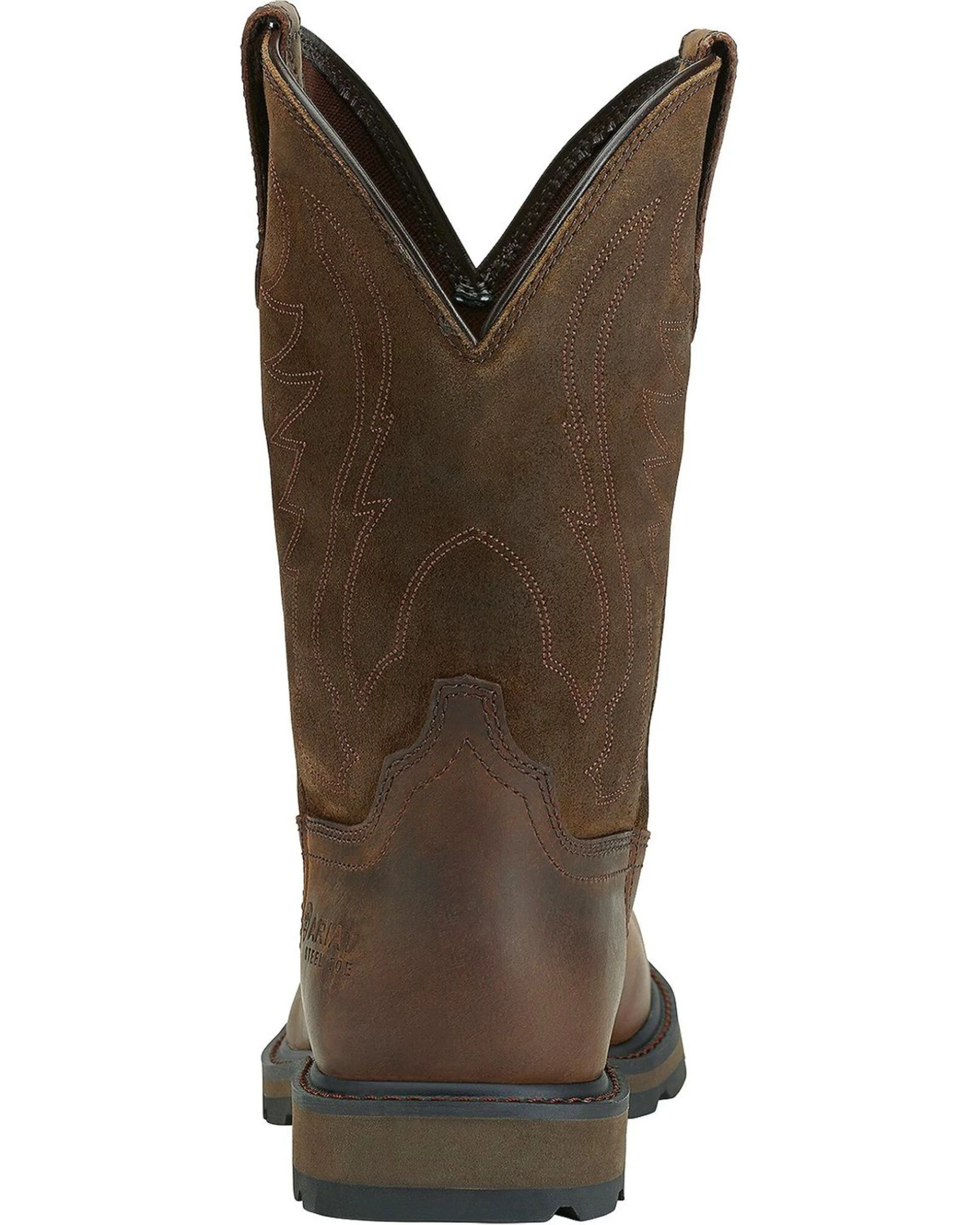 Ariat Men's Groundbreaker Pull On Work Boots - Steel Toe 4 Ariat Men's Groundbreaker Pull On Work Boots - Steel Toe - Image 4