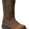 Ariat Men's Groundbreaker Pull On Work Boots - Steel Toe