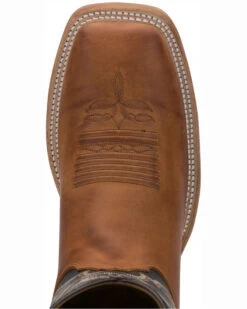 Justin Men's Caddo Bent Rail Western Boots - Broad Square Toe -Western Denim Store 036P11 35 P6