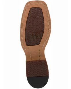 Justin Men's Caddo Bent Rail Western Boots - Broad Square Toe -Western Denim Store 036P11 35 P7