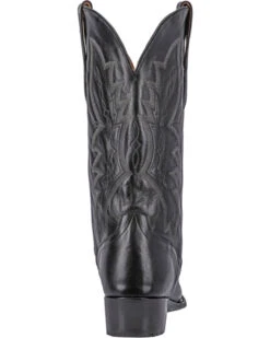 El Dorado Men's Round Toe Vanquished Calf Western Boots -Western Denim Store 036V29 89 BK