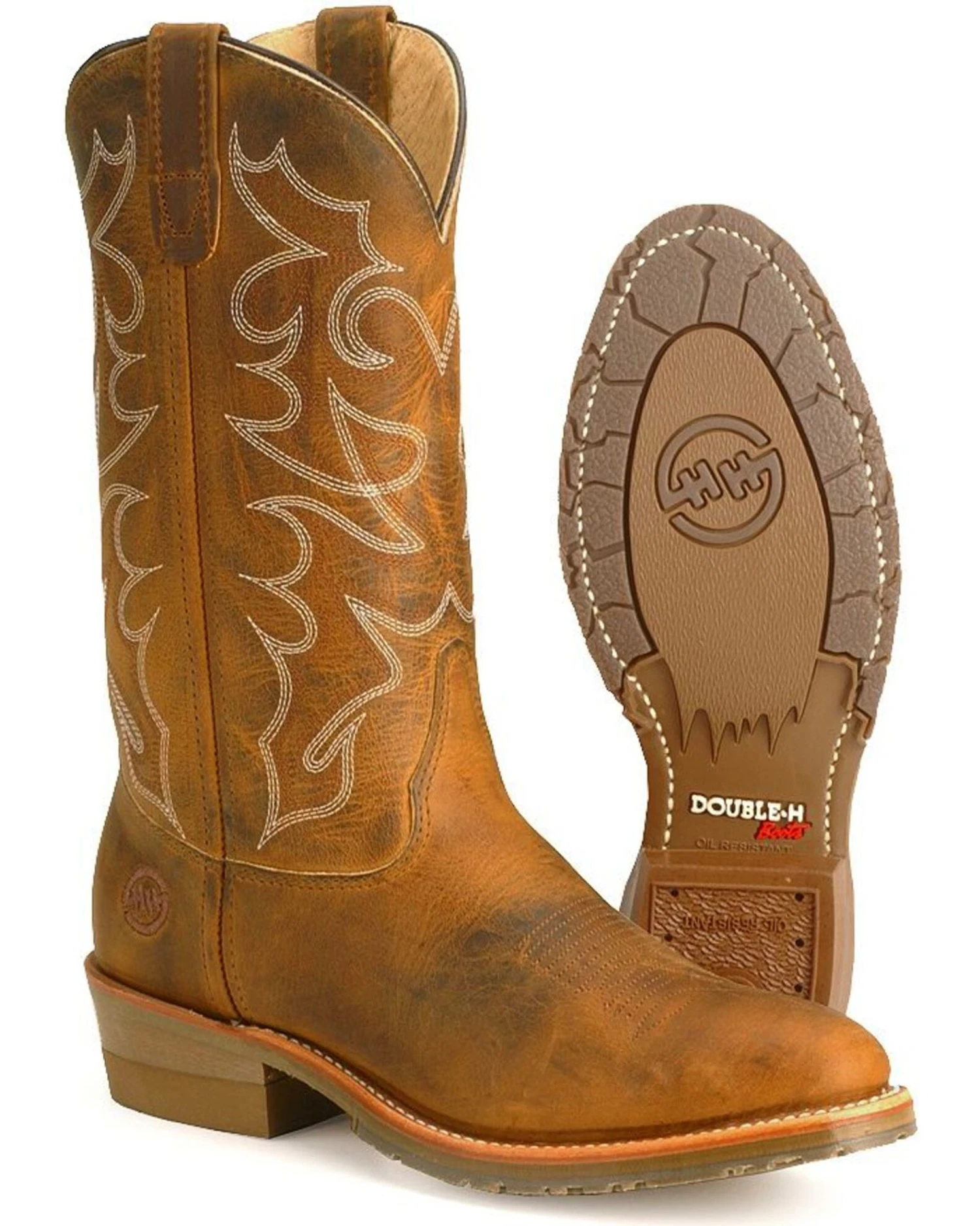 Double H Men's Gel Ice Work Boots - Soft Toe 2 Double H Men's Gel Ice Work Boots - Soft Toe - Image 2