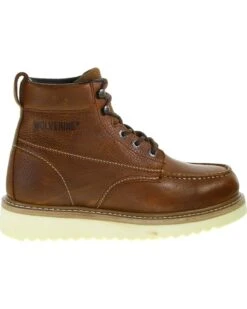 Wolverine Men's Moc Toe Work Boots 19 Wolverine Men's Moc Toe Work Boots -Western Denim Store 050H32 41 D4