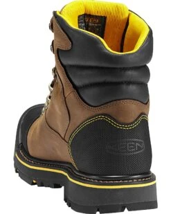 Keen Men's Milwaukee Mid Waterproof Boots - Steel Toe -Western Denim Store 050P88 B8 BK