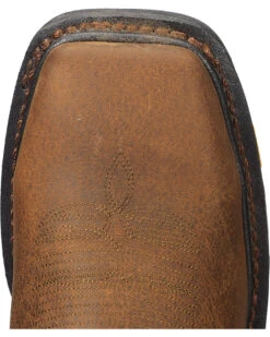 Justin Men's Tanker Western Work Boots - Steel Toe -Western Denim Store 050V74 JJ TP