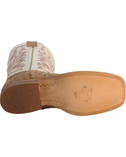 Justin Men's AQHA Remuda Full Quill Ostrich Exotic Boots -Western Denim Store 066710 22 BM