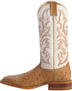 Justin Men's AQHA Remuda Full Quill Ostrich Exotic Boots -Western Denim Store 066710 22 LT