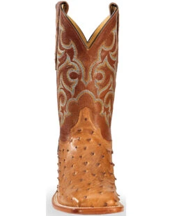 Justin Men's Full Quill Ostrich Western Boots -Western Denim Store 066A49 38 FT