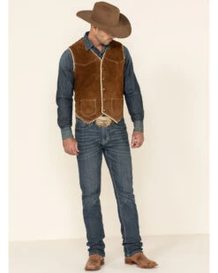 Scully Boar Suede Leather Vest 11 Scully Boar Suede Leather Vest -Western Denim Store 082863 41 P3