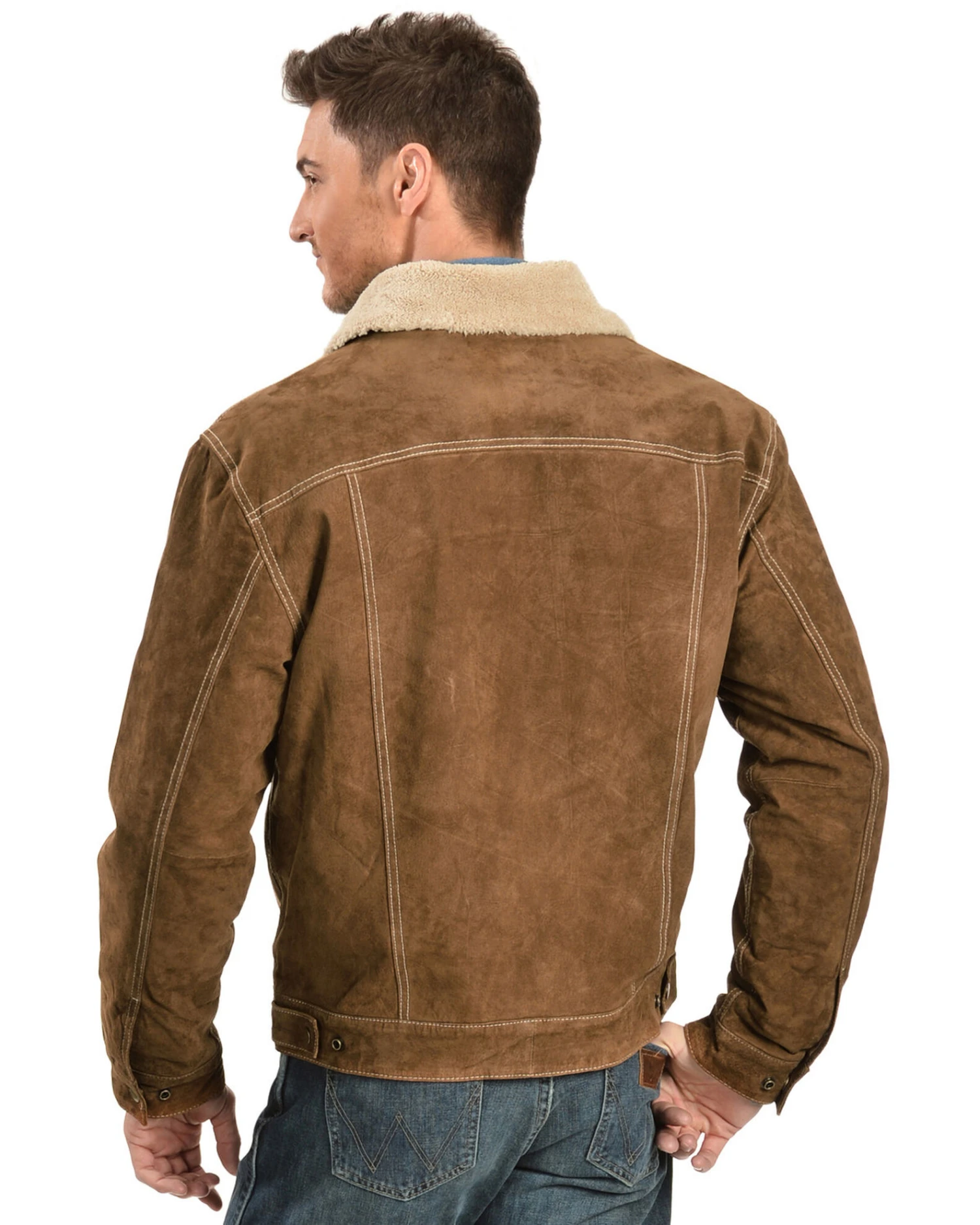 Scully Men's Boar Suede Pilot Jacket 3 Scully Men's Boar Suede Pilot Jacket - Image 3