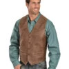 Scully Men's Western Lamb Vest