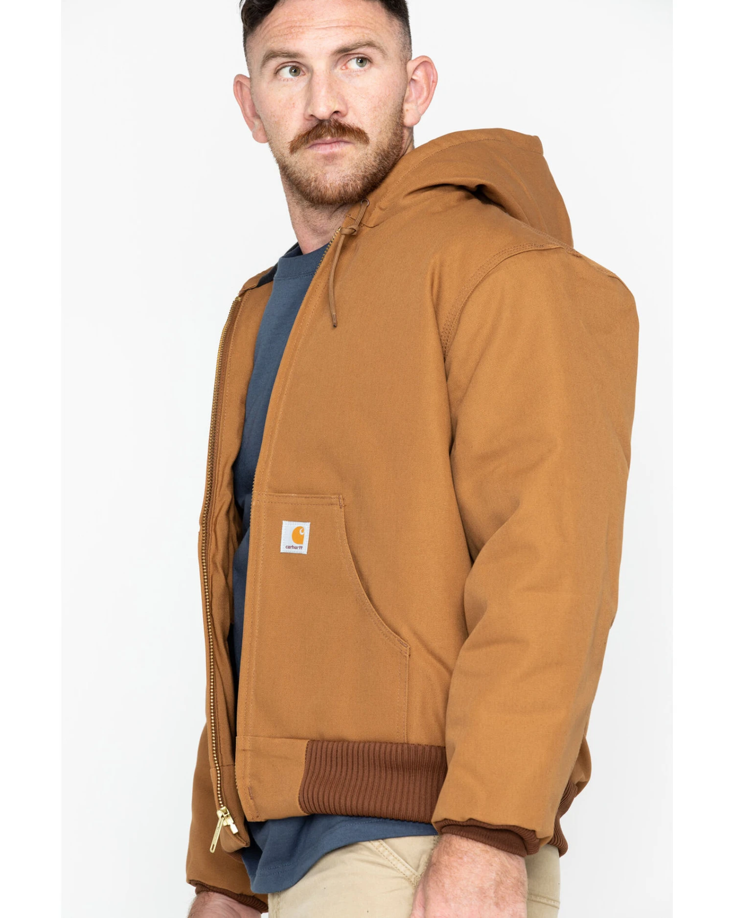 Carhartt Quilted Flannel-Lined Duck Active Jacket 5 Carhartt Quilted Flannel-Lined Duck Active Jacket - Image 5