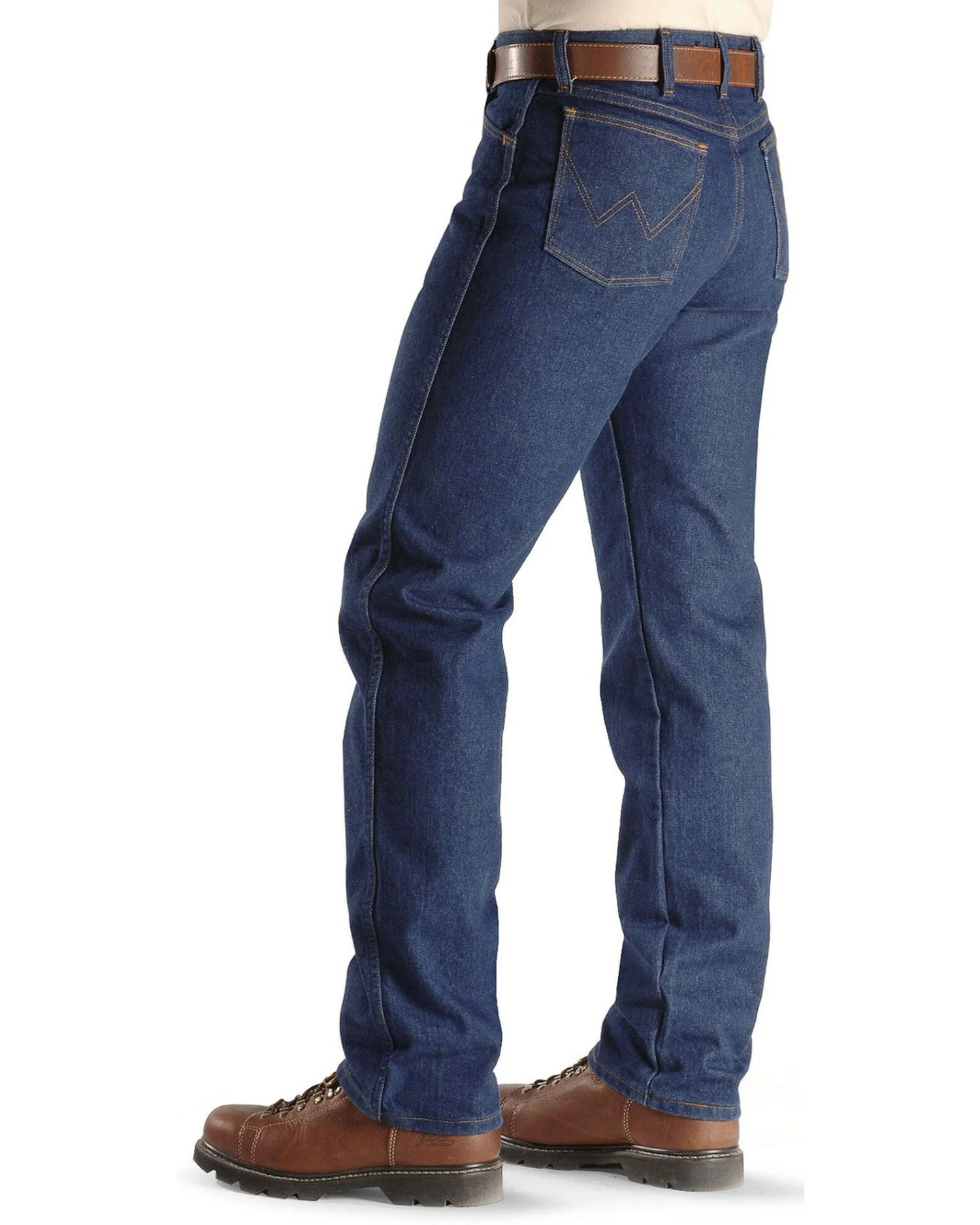 Wrangler Men's Flame Resistant Original Fit Jeans 1 Wrangler Men's Flame Resistant Original Fit Jeans