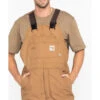 Carhartt Men's FR Duck Quilt-Lined Bib Overalls