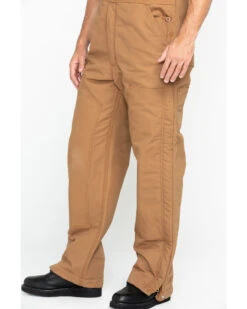 Carhartt Men's FR Duck Quilt-Lined Bib Overalls -Western Denim Store 086N74 JH P2