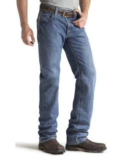 Ariat Men's Flame Resistant Flint M3 Loose Fit Jeans -Western Denim Store 086P41 N9 P2