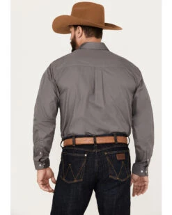 Cinch Cinch Men's Solid Dove Gray Button Long Sleeve Shirt 7 Cinch Cinch Men's Solid Dove Gray Button Long Sleeve Shirt -Western Denim Store 0926V8 80 P4
