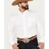 Cinch Men's Solid Long Sleeve Button-Down Western Shirt