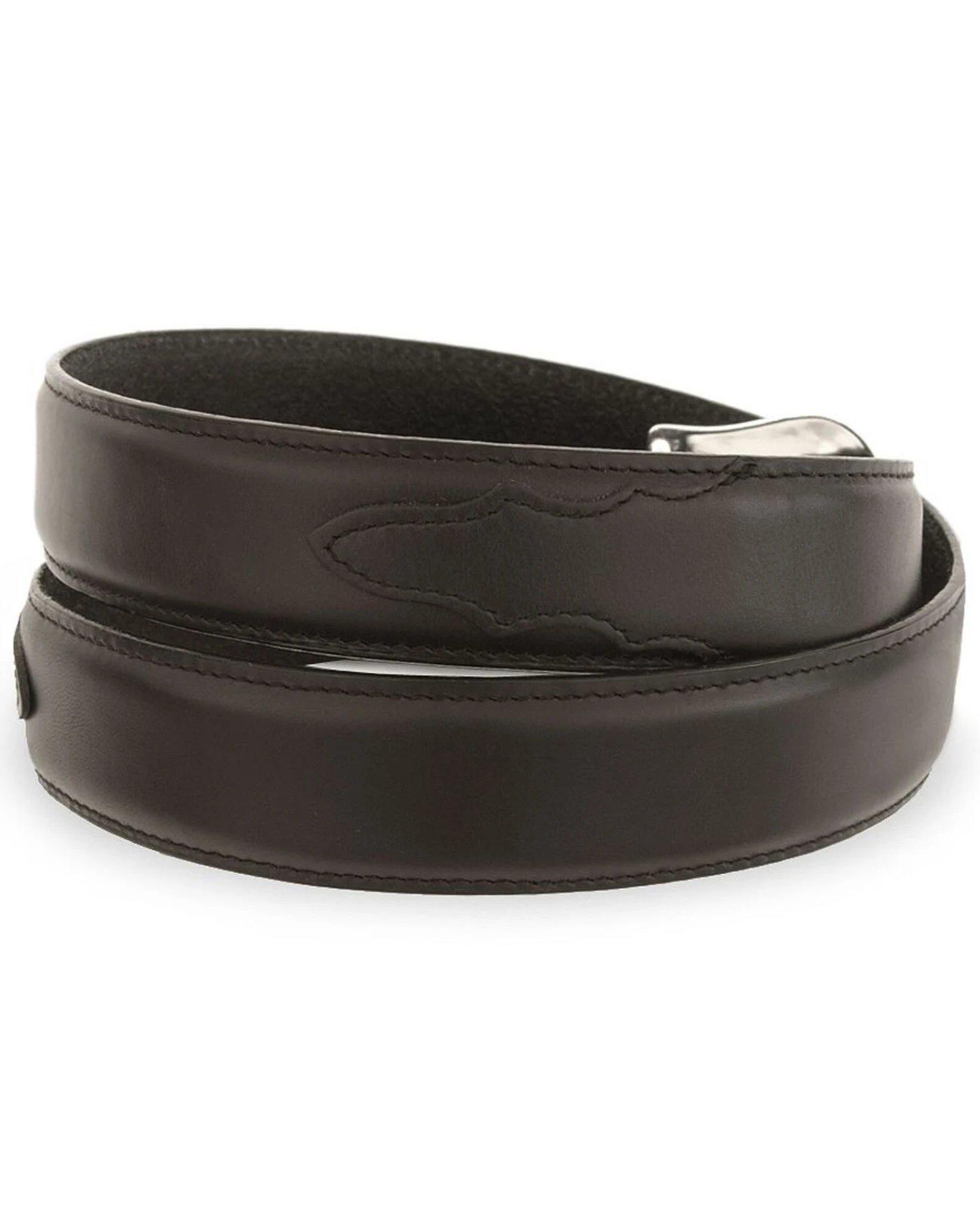 Tony Lama Men's Classic Genuine Leather Belt 2 Tony Lama Men's Classic Genuine Leather Belt - Image 2
