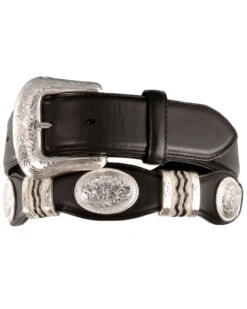 Tony Lama Scalloped Leather Belt
