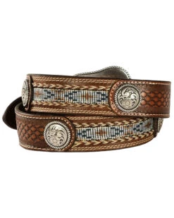 Ariat Men's Aztec Concho Belt -Western Denim Store 120K64 19 P2