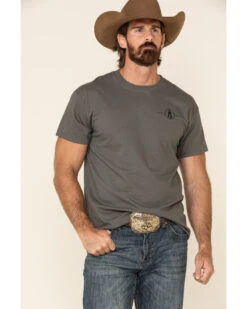 Cowboy Up Men's Open Range Short Sleeve Graphic T-Shirt