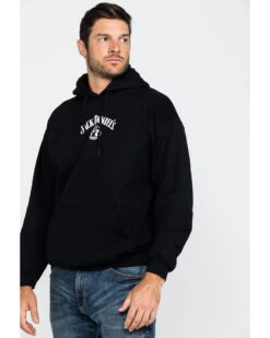 Jack Daniel's Men's Logo Hooded Sweatshirt 8 Jack Daniel's Men's Logo Hooded Sweatshirt -Western Denim Store 2000165947 001 P3
