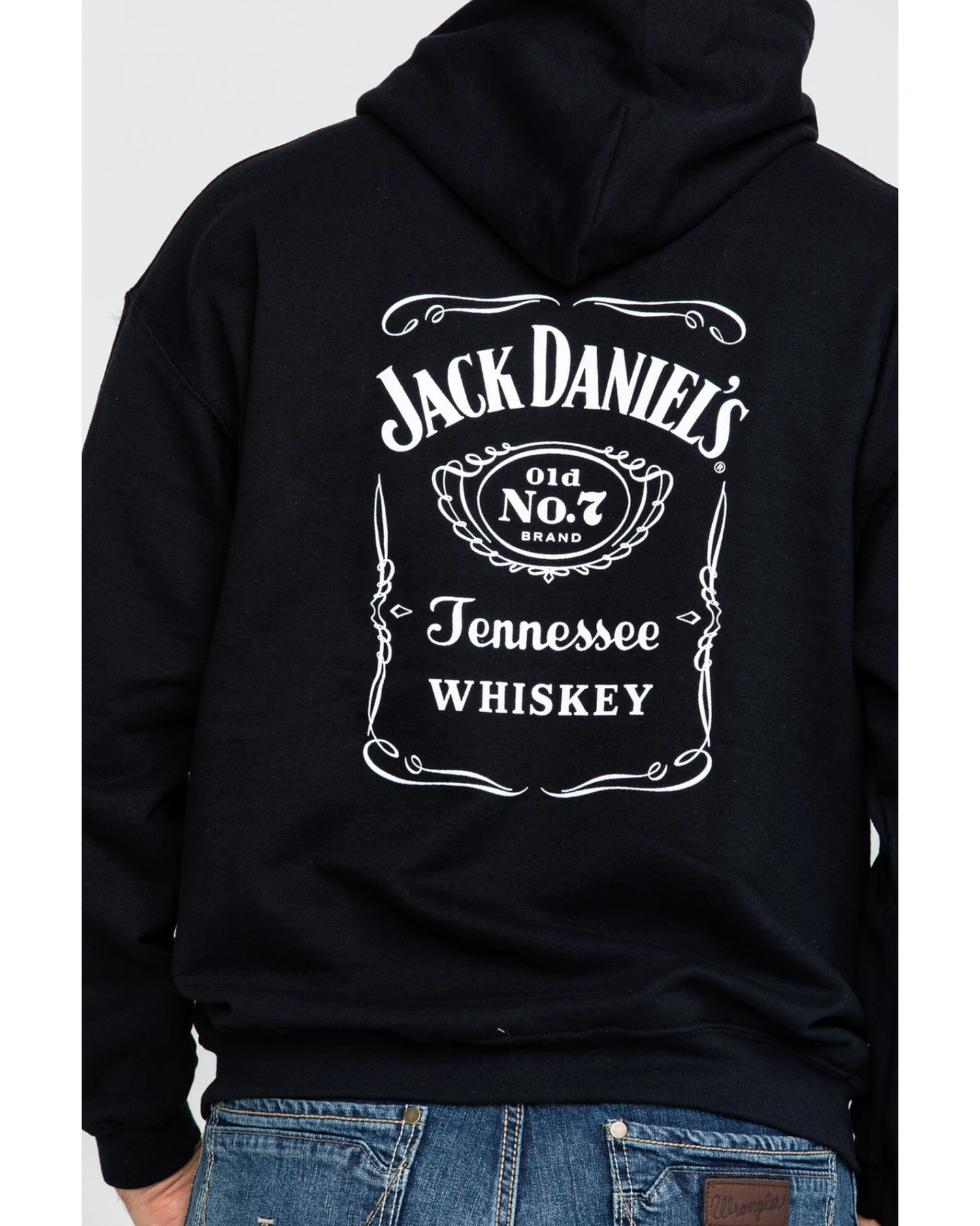 Jack Daniel's Men's Logo Hooded Sweatshirt 5 Jack Daniel's Men's Logo Hooded Sweatshirt - Image 5