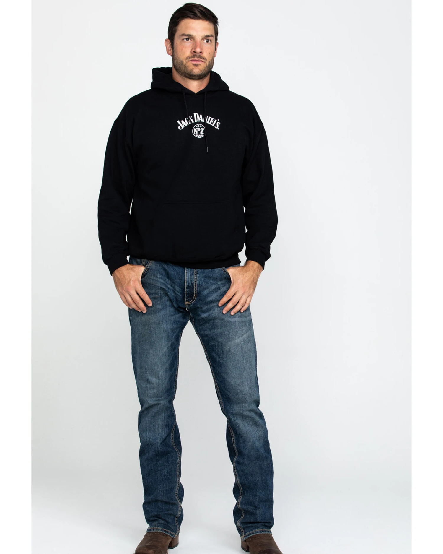 Jack Daniel's Men's Logo Hooded Sweatshirt 6 Jack Daniel's Men's Logo Hooded Sweatshirt - Image 6