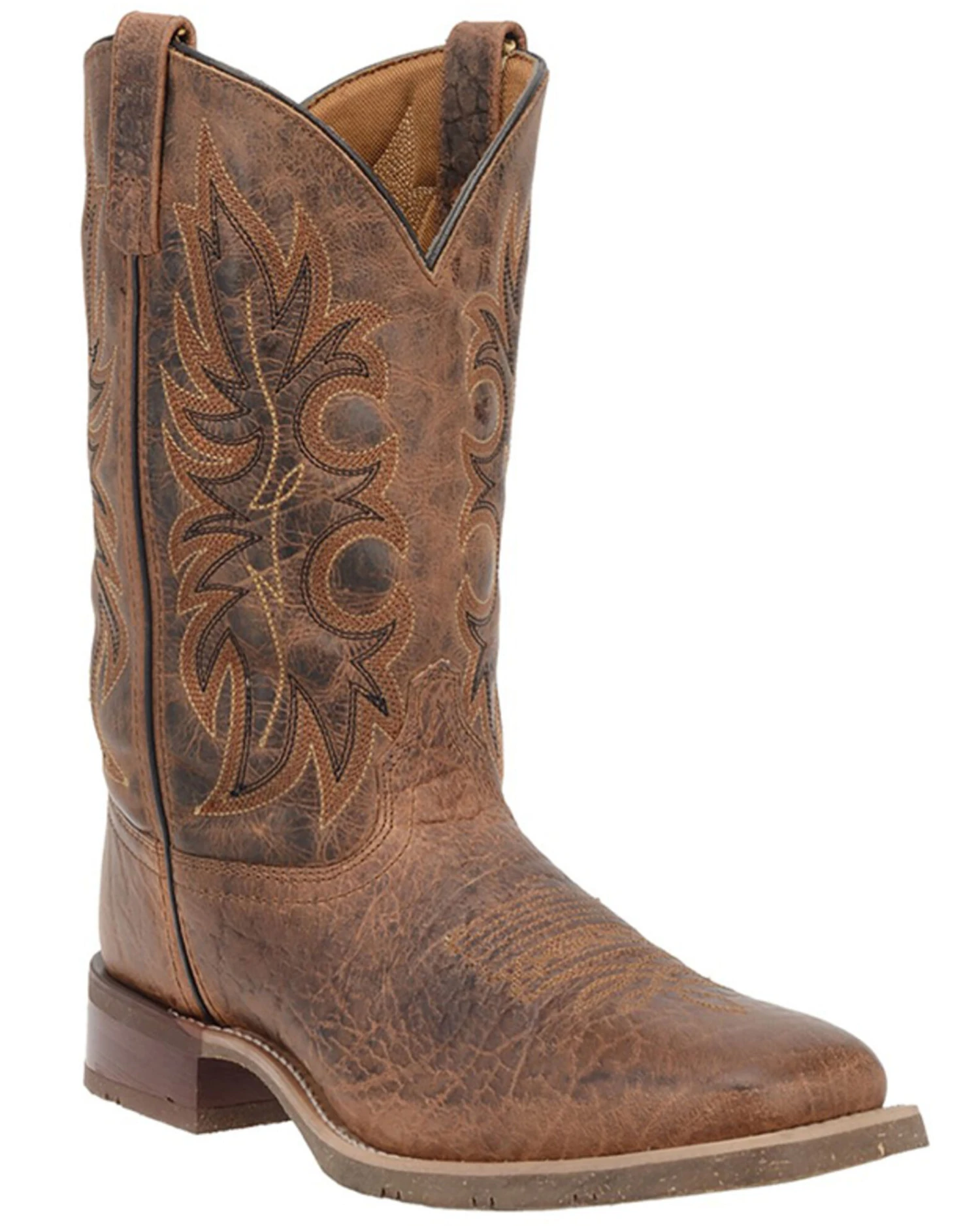 Laredo Men's Rustic Rancher Stockman Boots 1 Laredo Men's Rustic Rancher Stockman Boots