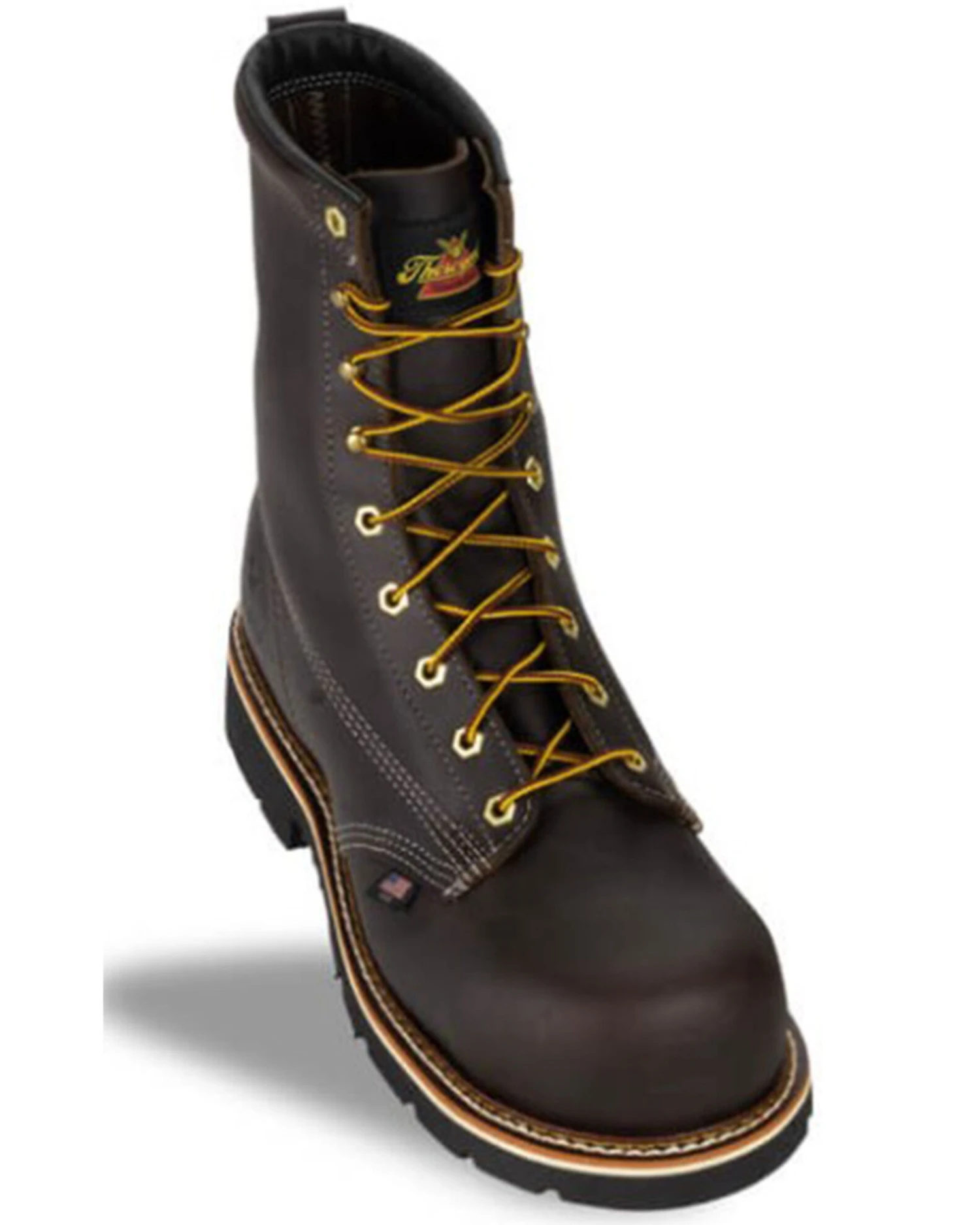 Thorogood Men's 8" Made In The USA Work Boots - Composite Toe 1 Thorogood Men's 8" Made In The USA Work Boots - Composite Toe