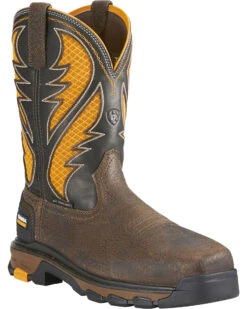 Ariat Men's Intrepid VentTEK Comp Toe Pull-On Safety Work Boots