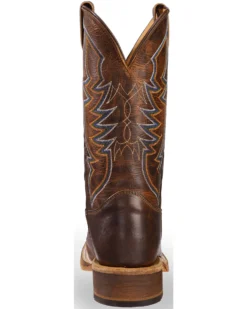 Justin Bent Rail Men's Navigator Western Boots - Square Toe -Western Denim Store 2000217438 200 BK