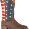 Roper Men's American Patriot Western Boots - Broad Square Toe 