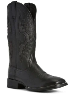 Ariat Men's Solado VentTEK Western Performance Boots - Broad Square Toe