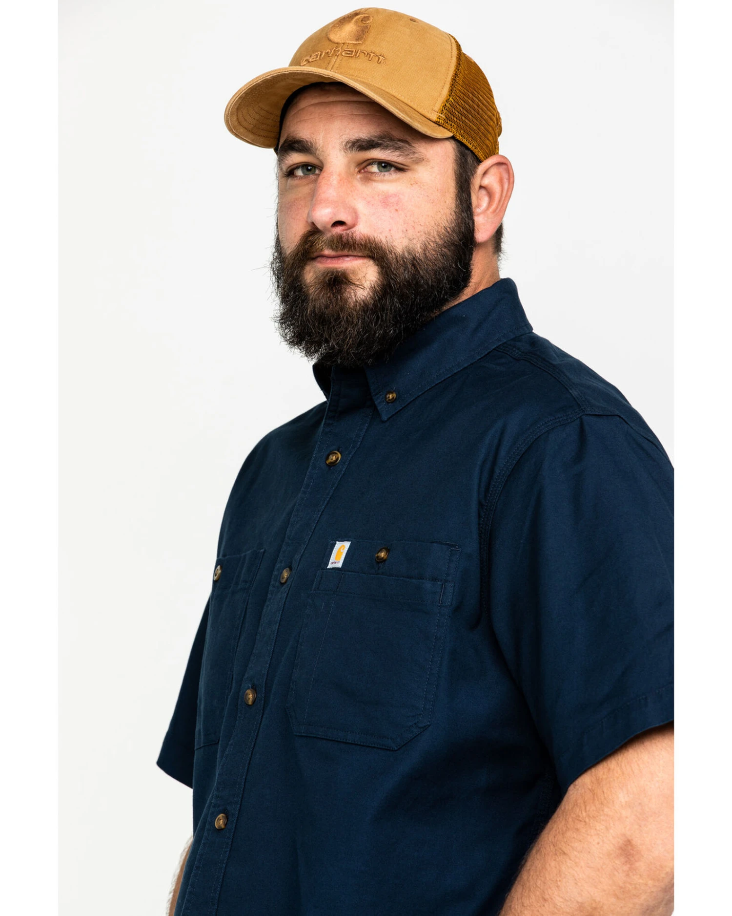 Carhartt Men's Rugged Flex Rigby Short Sleeve Work Shirt 5 Carhartt Men's Rugged Flex Rigby Short Sleeve Work Shirt - Image 5