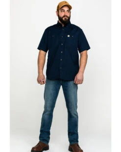 Carhartt Men's Rugged Flex Rigby Short Sleeve Work Shirt 11 Carhartt Men's Rugged Flex Rigby Short Sleeve Work Shirt -Western Denim Store 2000270097 410 P6