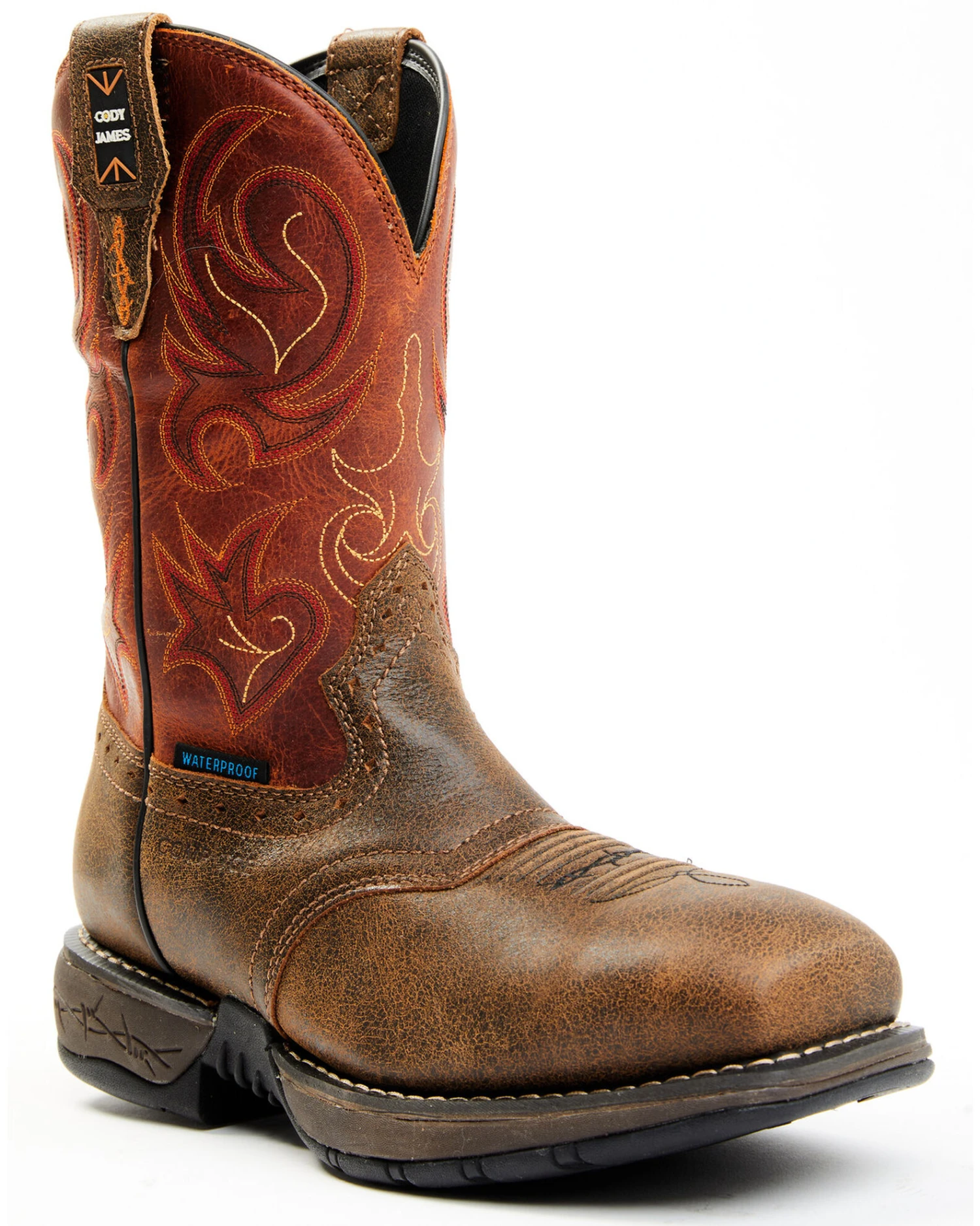 Cody James Men's Nano Lite Waterproof Western Work Boots - Composite Toe 1 Cody James Men's Nano Lite Waterproof Western Work Boots - Composite Toe