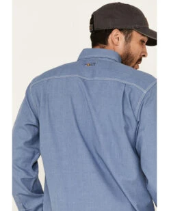 Carhartt Men's FR Force Lightweight Performance Woven Long Sleeve Work Shirt  -Western Denim Store 2000282782 461 P5