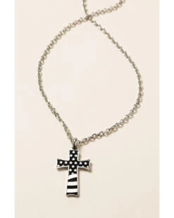 Cody James Men's Stainless Flag Cross -Western Denim Store 2000289252 040 P3