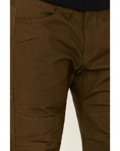 Hawx Men's Dark Olive Stretch Ripstop Work Pants  -Western Denim Store 2000296808 341 P5