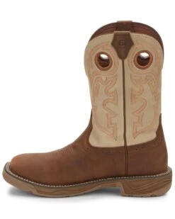 Justin Men's Stampede Rush Western Work Boots - Composite Toe -Western Denim Store 2000313687 200 P3