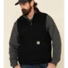 Carhartt Men's Washed Duck Sherpa Lined Mock Neck Work Vest 