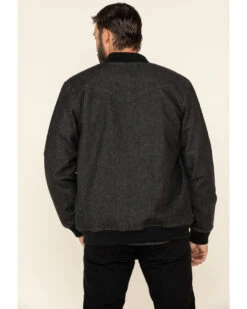Moonshine Spirit Men's Steal Bomber Sherpa-Lined Jacket  -Western Denim Store 2000325382 001 P5