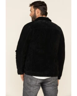 Moonshine Spirit Men's Black Cromwell Suede Roadie Jacket  -Western Denim Store 2000325394 001 P5