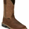 Justin Men's Carbide Western Work Boots - Composite Toe